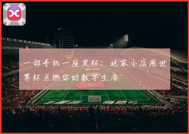 一部手机一座奖杯:这家小店用世界杯点燃你的数字生活